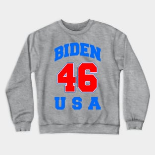 Biden 46 USA Crewneck Sweatshirt